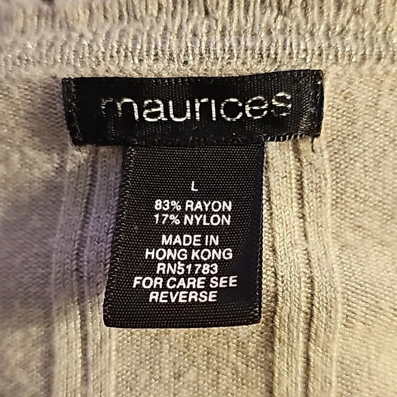 Maurices Grey Lightweight Sweater - Picture 3 of 4
